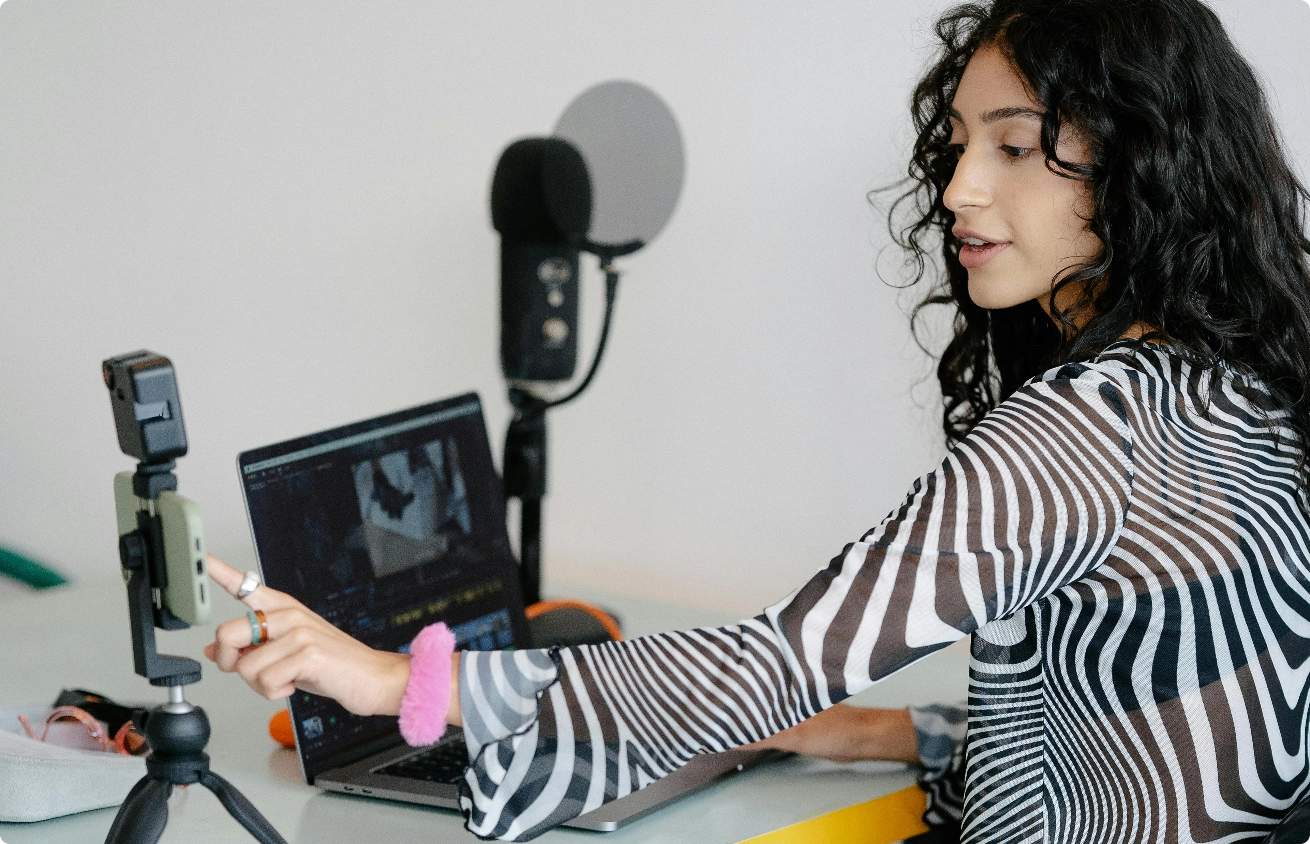 Image de contenu authentique pour capter convertir